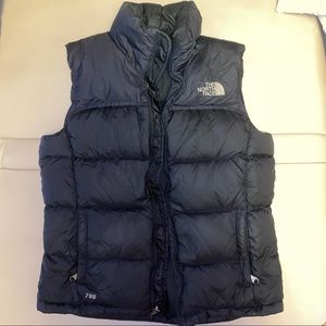 The north face puffer vest